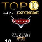 세계에서 가장 비싼차 <b>top</b>10