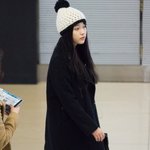 백프로 쌩얼로 공항 온 아이유