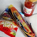 오밤중에 식빵스파게티