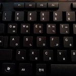 홈플러스에서 키보드를 샀습니다