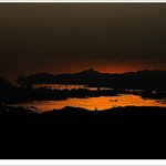 삼천포대교의 <b>여명</b>