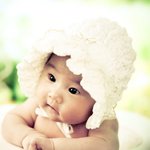 아기 50일 사진 자랑합니다~~