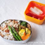 <b>저번</b> 주 (목,금) 큰딸 유치원 도시락입니다. ４탄