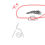 제<b>눈썹</b>은망했어요어떻게깎아야하죠..