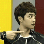 도경수 <b>눈</b> <b>개</b>큼