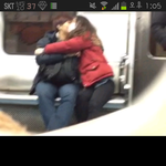 서울지하철4호선애정행각커플