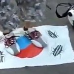 태극기 찢는 일본ㅡㅡ