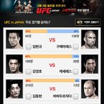 ufc in <b>japan</b> 승자 맞추고 아이패드 미니받자