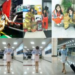 나인뮤지스 소방관 승무원으로 변신