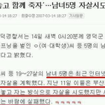 선풍기 틀어놓고 함께죽자... 남녀 5명 자살<b>시도</b>.. 결국..