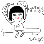 나는 팔이 길어서 <b>하트</b>할<b>수</b> 있지롱