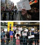 사진有) <b>반일</b>韓시위 vs 일친韓시위