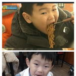 요즘대세인 <b>윤후</b> 군을 닮은 우리아들..