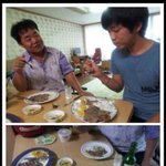 저희 사랑하는 아빠를 소개합니당ㅋ