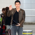 공항에 키 <b>높이</b> 구두 신고 온 현빈....?