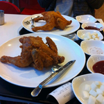 대학교 식당에 나온 닭한마리
