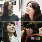 ◑◑미쓰에이 수지~ <b>버릇</b> 말똥말똥 쳐다보기 씽긋 미소 짓기~