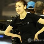 살 더 뺀 거 같은 김연아 최근 연습 현장 사진