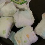 애기기저귀는 화장실에 버려주세요 사진유