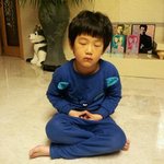 ✖✖✖명상에 빠진 장난꾸러기 준수✖✖✖