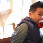 윤후부자 따끈따끈 엄마미소 만드는 사진들