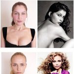 모델들의 <b>민낯</b> 사진 모음