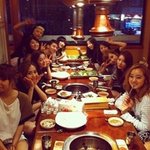 아이돌들의 <b>회식</b>자리