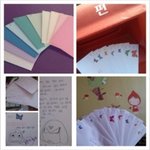 편지 써드리기로 했던 군인분들 편지 <b>발송</b> 햇습니다.