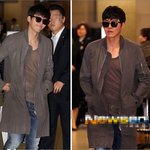 아시아 팬미팅 다녀온 현빈, <b>여전</b>한 꽃미남 포스!