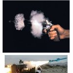 각종무기의 <b>발사</b>순간