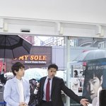 상큼돋는 송중기, 라네즈<b>옴므</b> 팬사인회 현장