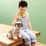 반려견 캠페인 찍은 <b>윤후</b>~~~