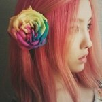 화려한 머리색의 아이돌 제 1탄-분홍