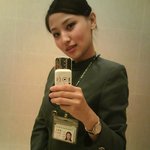 대륙의 <b>미녀</b> 스튜어디스의 유출된 셀카,,,,