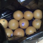 요즘엔 이웃집에 누가 사는지도 모른다던데 윗집으로부터 오렌지를 받았네요...