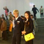 명동 데이트 하는 <b>태민</b>이랑 나은