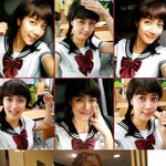 **최송현 동안미모 <b>강조</b>한 교복셀카~~ 점점 어려져~~^^