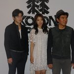 사랑의 가위바위보 쇼케이스현장의 윤계상 모습