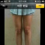 제 다리 모양 한번만 봐주세여ㅠㅠ(사진 유)