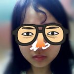 혐짤주의//앞머리가미쳤나봐