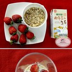 딸기두유무<b>슬리</b> 스무디