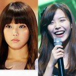 아이돌의 극과극 표정 비교
