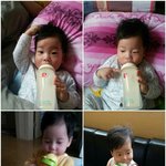 (사진有)울 둘째 귀요미 먹방 성장기