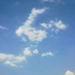 <b>구름</b>이 키스하는모습...