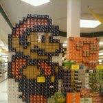 무리수 돋는 마트 <b>진열</b> 사진