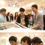 <b>롯데</b>백화점 키후 팝업스토어를 찾은 탤런트 김지석&amp;지상혁! 실물 대박ㅋㅋ