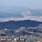 부산 가덕도의 파노라마