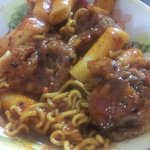 치킨떡볶이 해먹었당ㅋ.ㅋ