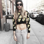 다이어트 자극하는 카라 델<b>레바인</b> 배꼽노출 패션 !!!