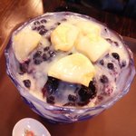 블루베리<b>빙수</b>